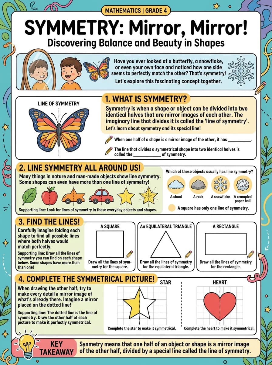 Worksheet: Symmetry